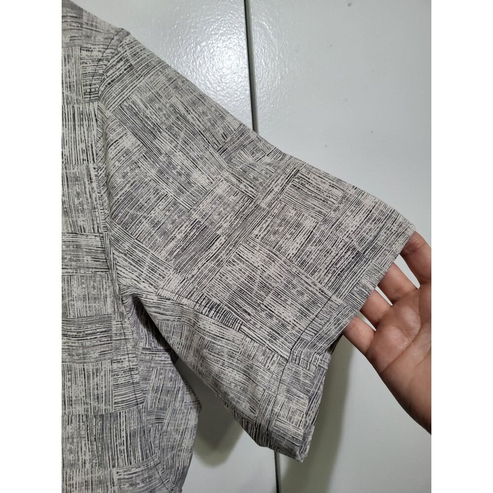 Lululemon Mens Airing Easy Button Up Shirt Print Performance No Size - Picture 4 of 8